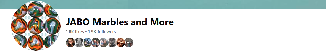 Visit the JABO Marbles Facebook Page